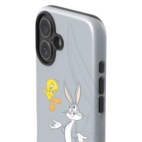 Looney Tunes Bugs Bunny Double iPhone 16 Plus Impact Case