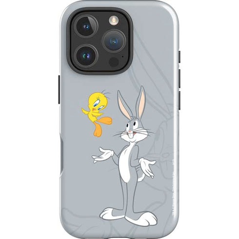 Looney Tunes Bugs Bunny Double iPhone 16 Pro Impact Case