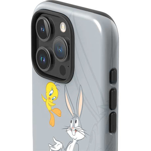 Looney Tunes Bugs Bunny Double iPhone 16 Pro Max Impact Case