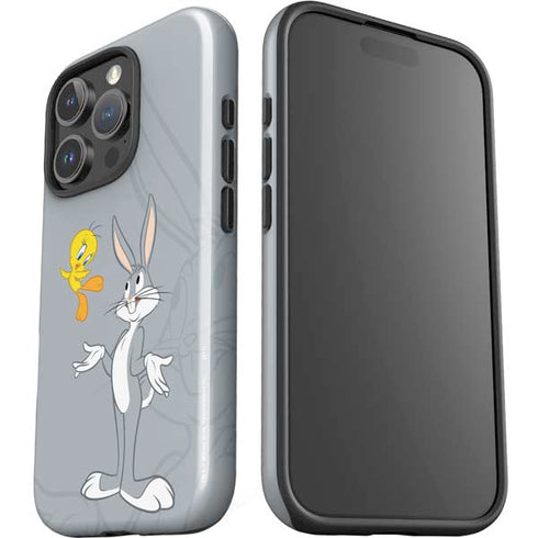 Looney Tunes Bugs Bunny Double iPhone 16 Pro Max Impact Case