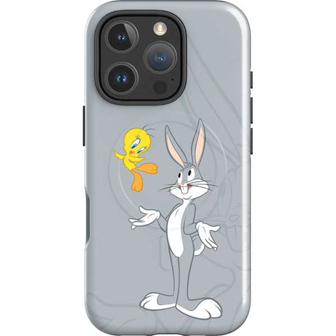 Looney Tunes Bugs Bunny Double iPhone 16 Pro Max Magsafe Impact Case