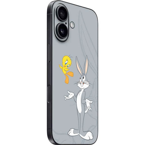 Looney Tunes Bugs Bunny Double iPhone 16 Skin