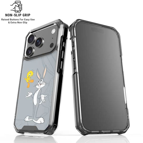Looney Tunes Bugs Bunny Double iPhone 18 Pro Clear Case