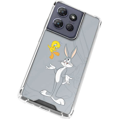 Looney Tunes Bugs Bunny Double Moto G Power 5G (2025) Clear Case