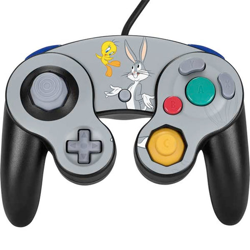 Looney Tunes Bugs Bunny Double Nintendo GameCube Controller Skin