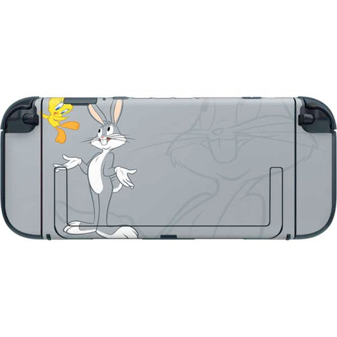 Looney Tunes Bugs Bunny Double Nintendo Switch 2 (2025) with Joy-Con Skin