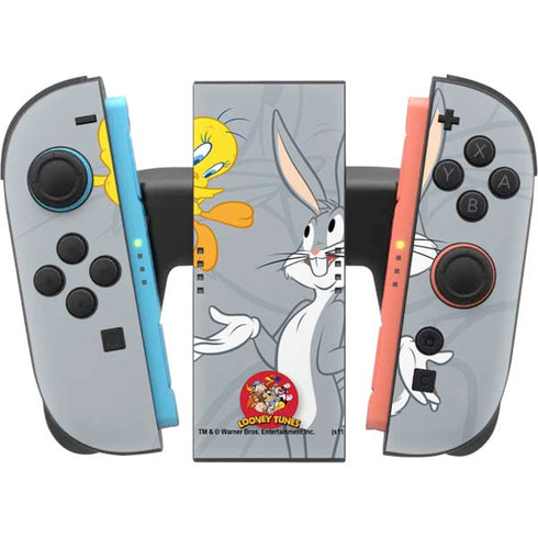 Looney Tunes Bugs Bunny Double Nintendo Switch 2 (2025) Joy-Con Controller Skin