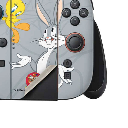 Looney Tunes Bugs Bunny Double Nintendo Switch 2 (2025) Joy-Con Controller Skin