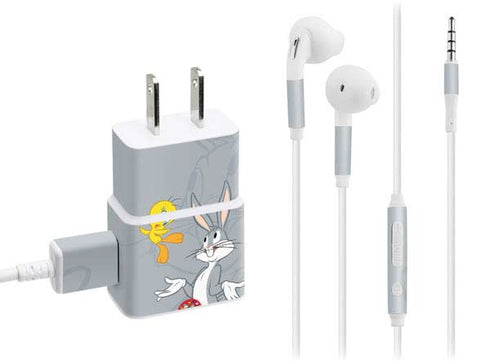 Looney Tunes Bugs Bunny Double Phone Charger Skin