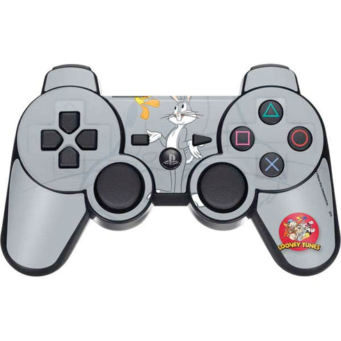 Looney Tunes Bugs Bunny Double PS3 Dual Shock wireless controller Skin