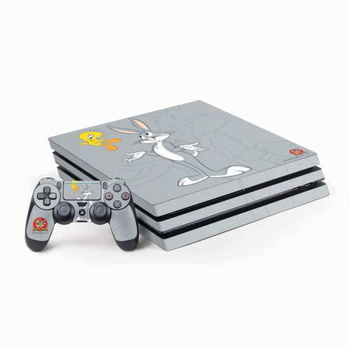 Looney Tunes Bugs Bunny Double PlayStation PS4 Skins