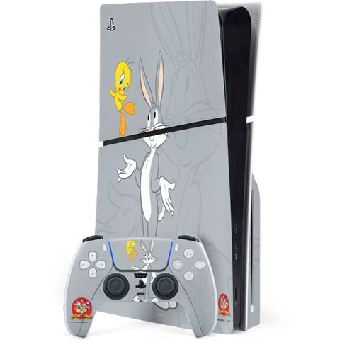 Looney Tunes Bugs Bunny Double PlayStation PS5 Skins