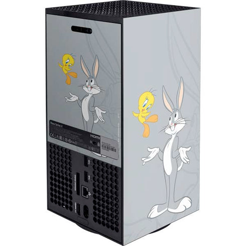 Looney Tunes Bugs Bunny Double XBox Series X Digital Edition Console Skin