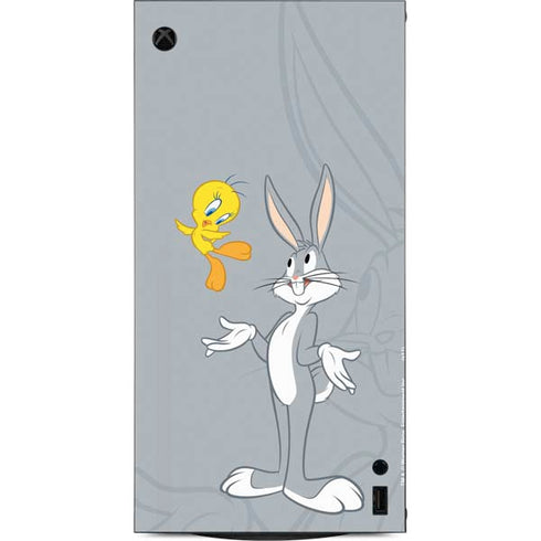 Looney Tunes Bugs Bunny Double XBox Series X Digital Edition Console Skin