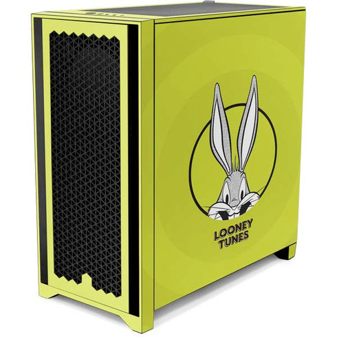 Looney Tunes Bugs Bunny Full Corsair 4000D Tempered Glass Mid-Tower ATX Case Skin