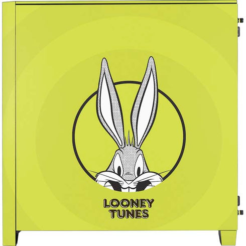 Looney Tunes Bugs Bunny Full Corsair 4000D Tempered Glass Mid-Tower ATX Case Skin
