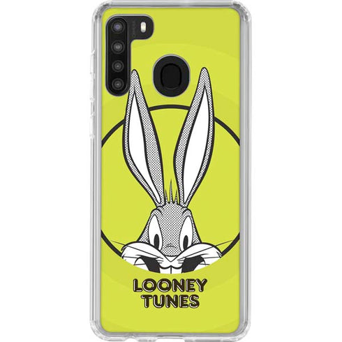Looney Tunes Bugs Bunny Full Galaxy A21 Clear Case