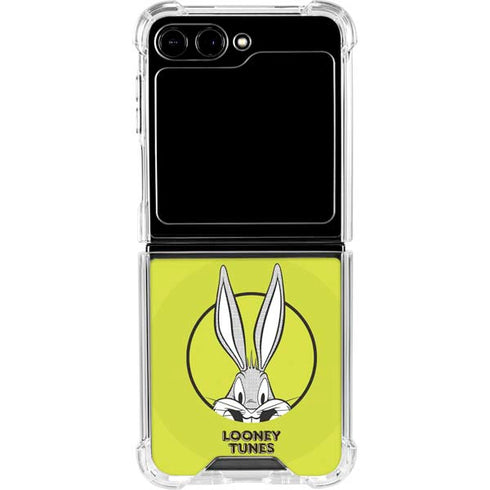 Looney Tunes Bugs Bunny Full Galaxy Z Flip5 5G Clear Case