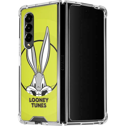 Looney Tunes Bugs Bunny Full Galaxy Z Fold4 5G Clear Case