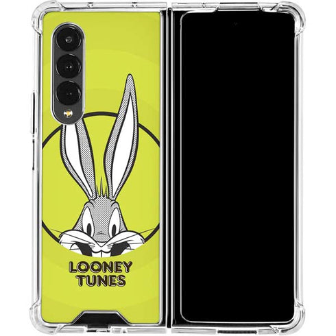 Looney Tunes Bugs Bunny Full Galaxy Z Fold4 5G Clear Case