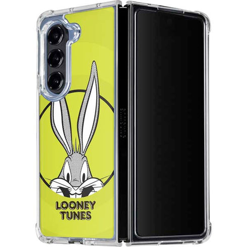 Looney Tunes Bugs Bunny Full Galaxy Z Fold5 5G Clear Case