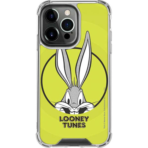 Looney Tunes Bugs Bunny Full iPhone 14 Pro Clear Case