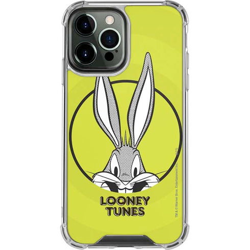 Looney Tunes Bugs Bunny Full iPhone 14 Pro Max Clear Case