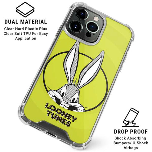 Looney Tunes Bugs Bunny Full iPhone 15 Pro Clear Case