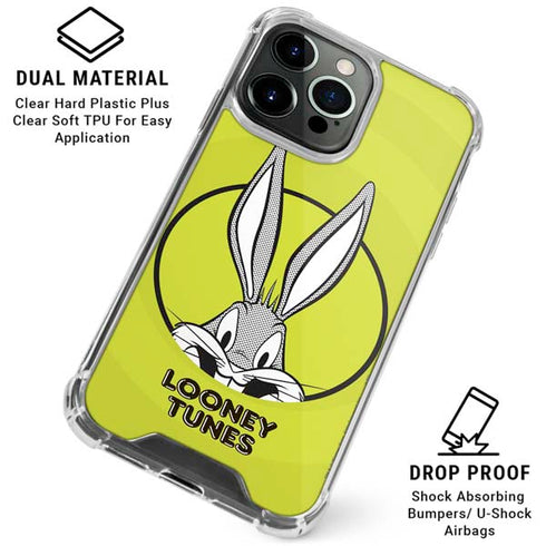 Looney Tunes Bugs Bunny Full iPhone 15 Pro Max Clear Case