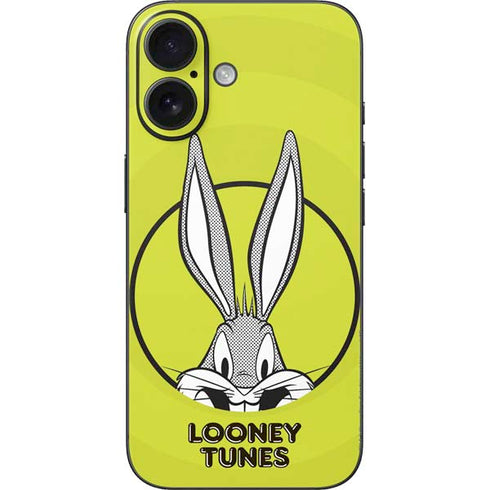 Looney Tunes Bugs Bunny Full iPhone 16 Skin