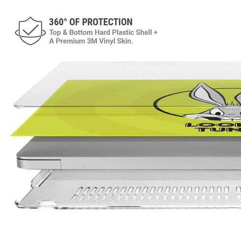 Looney Tunes Bugs Bunny Full MacBook Pro 15in (2016-19) Case plus Skin