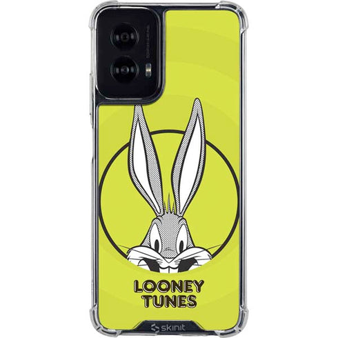 Looney Tunes Bugs Bunny Full Moto G Power 5G (2024) Clear Case