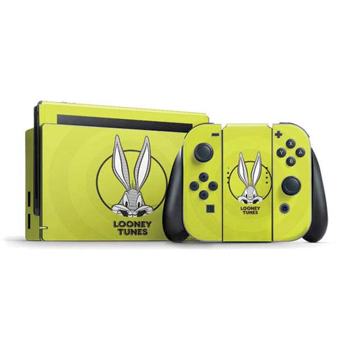 Looney Tunes Bugs Bunny Full Nintendo Switch Bundle Skin
