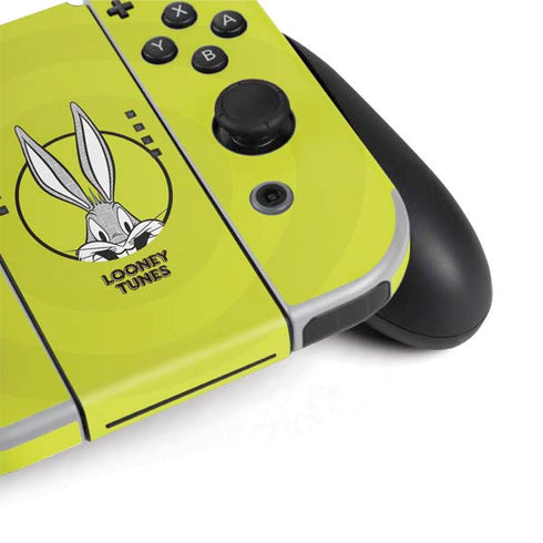 Looney Tunes Bugs Bunny Full Nintendo Switch OLED (2021) Skin