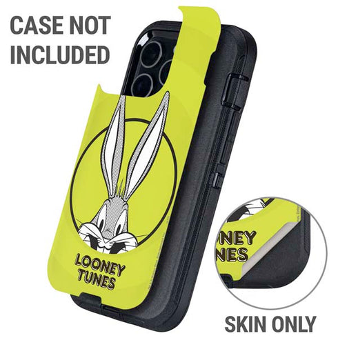 Looney Tunes Bugs Bunny Full Otterbox Defender iPhone Skin