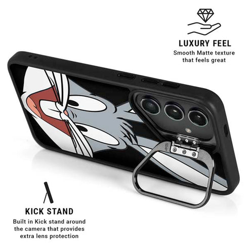 Looney Tunes Bugs Bunny Galaxy S24 FE Kickstand Case
