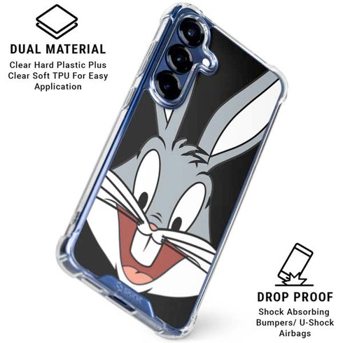 Looney Tunes Bugs Bunny Galaxy S25 Clear Case