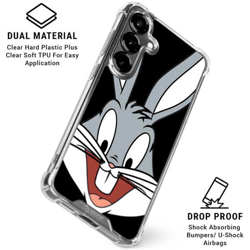 Looney Tunes Bugs Bunny Galaxy S26 Clear Case