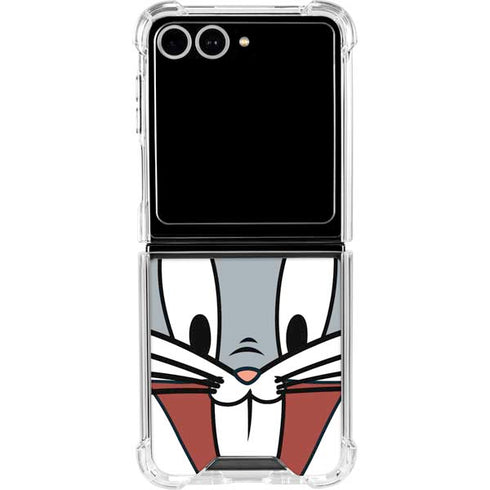 Looney Tunes Bugs Bunny Galaxy Z Flip7 Clear Case