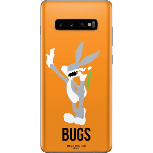 Looney Tunes Bugs Bunny Identity Galaxy S10 Plus Skin