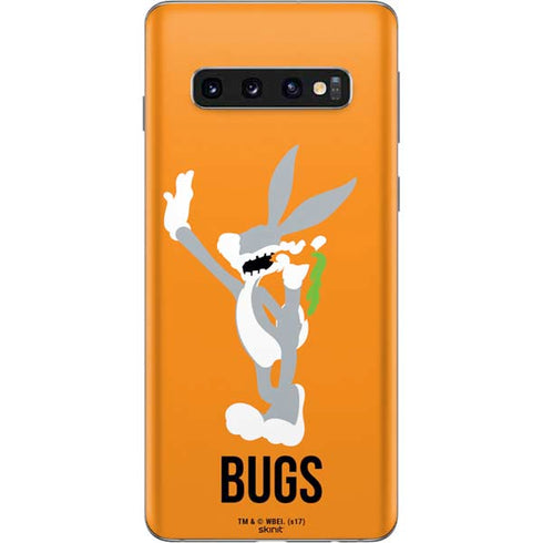 Looney Tunes Bugs Bunny Identity Galaxy S10 Skin