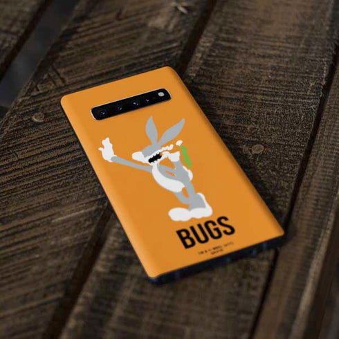 Looney Tunes Bugs Bunny Identity Galaxy S10 Skin