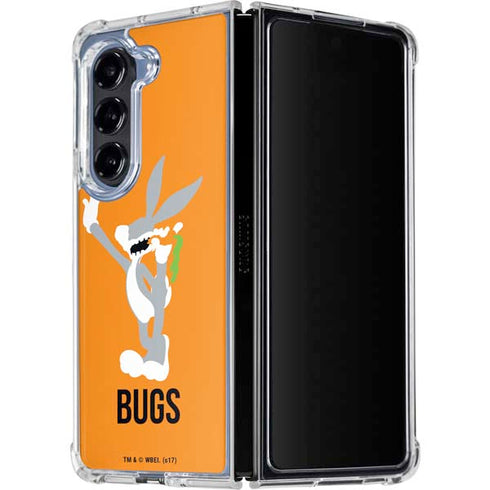 Looney Tunes Bugs Bunny Identity Galaxy Z Fold5 5G Clear Case