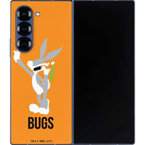 Looney Tunes Bugs Bunny Identity Galaxy Z Fold6 Skin