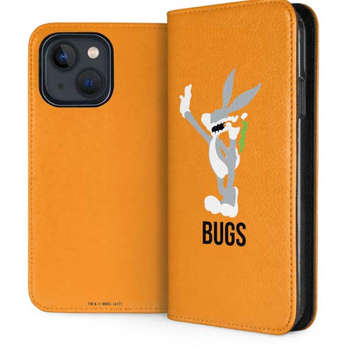 Looney Tunes Bugs Bunny Identity iPhone 14 Plus Folio Case
