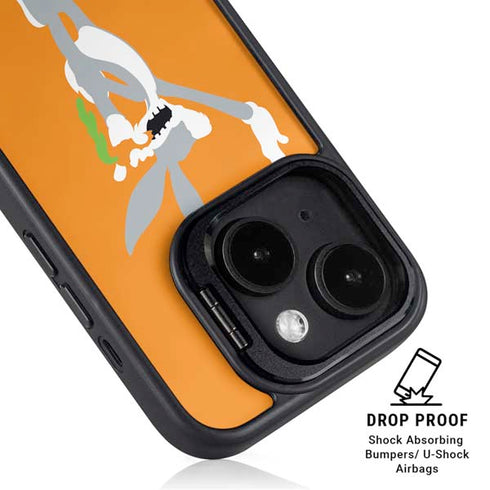 Looney Tunes Bugs Bunny Identity iPhone 15 Kickstand Case