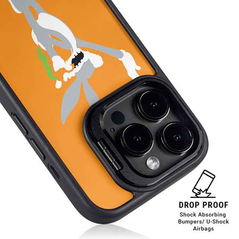 Looney Tunes Bugs Bunny Identity iPhone 15 Pro Max Kickstand Case