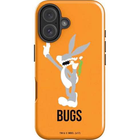 Looney Tunes Bugs Bunny Identity iPhone 16 Plus Impact Case