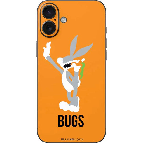 Looney Tunes Bugs Bunny Identity iPhone 16 Plus Skin