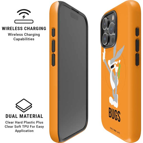 Looney Tunes Bugs Bunny Identity iPhone 16 Pro Max Magsafe Impact Case